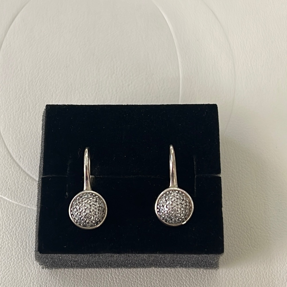 Pandora CZ earrings